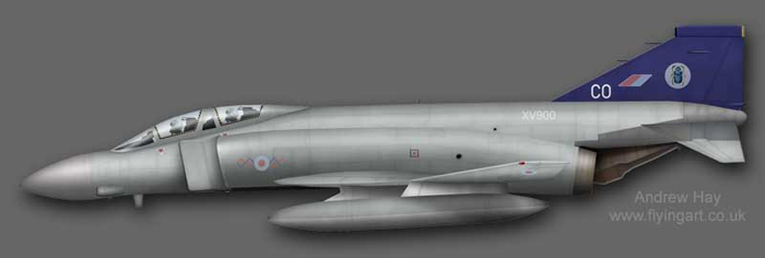 F-4 Phantom XV900 64 Sqn