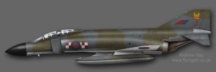 F-4 Phantom XV420 56 Sqn