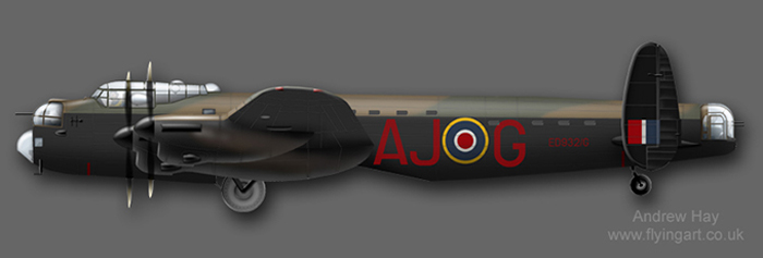 Lancaster ED932/G 617 Sqn